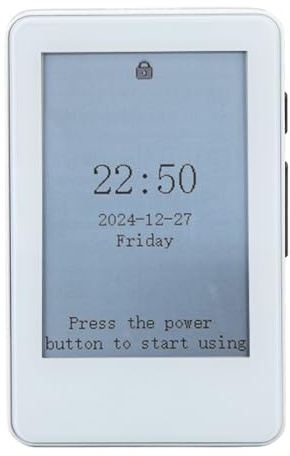 Sxhlseller Lecteur de Livres électrique Portable avec écran Tactile E-Ink de 2,7 Pouces, Lecteur MP3 Bluetooth, Mode de Lecture rétroéclairé, Batterie 30H, Stockage Extensible de 128 Go