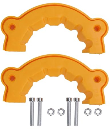Drill BIT Sharpener Guide Portable Bench Grinder Attachment for Sharpening Multiple Sizes of BITS (2pcs)