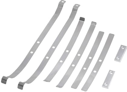 YONMFRDS Rc Chassis For MN For MN82 LC79 1/12 Stainless Steel Rear Axle Fixed For Spring Plate Remote Control Car Parts Accessory Upgrades Replacement Repair