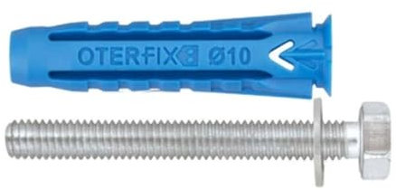 OTER Tassello Universale Nylon Vite Te METRICA E RONDELLA 10x50 Vite M6x60 (Pz.25)