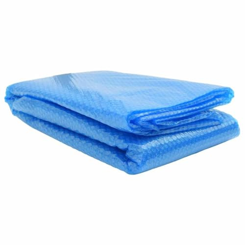 vidaXL Poolabdeckung, Poolabdeckung, wasserdicht, für den Außenbereich, rechteckig, blau, 400 x 200 cm, PE