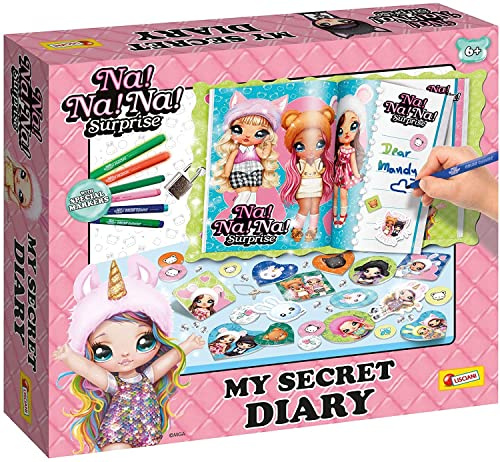 Liscianigiochi - Na Na Na Surprise Mi diario Secreto - Juego educativo creativo para niñas a partir de 6 años (85071)