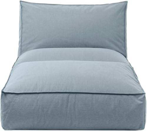 blomus Outdoor-Bett -Stay- | Farbe Ocean | Größe 80 x 190 cm | Aus Kunstfaser, Kunststoff und pulverbeschichtetem Stahl; Wasserabweisend und alltagstauglich; Pflegeleicht im Alltag