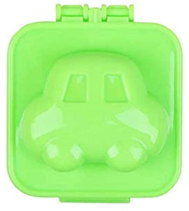 1 Stück gekochte Eierform niedliche Cartoon-Eierform Bento-Maker Cutter Dekor Farbe Ball zufällige Reiszubehör für Küche
