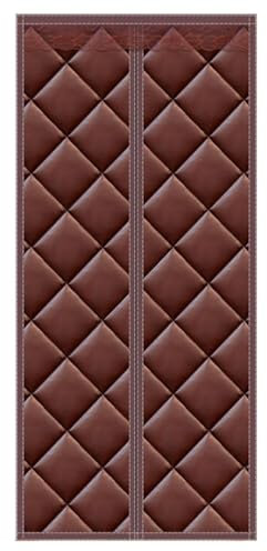 WHYATT Tür Vorhang, Thermovorhang kälteschutz, Isolierte Türvorhänge, Wind- und wasserdicht (Size : 39.4 X 78.7in(100 X 200cm))