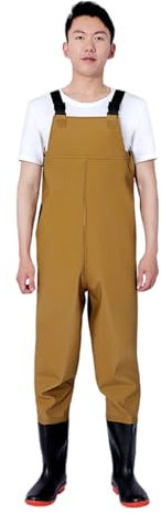 Kraftpaid Angelhose,Wathose,Watthosen Herren Wasserdicht Mit Stiefel,Anglerhose Wasserdicht Mit Stiefel,Wathose Anglerhose Mit Stiefel,rutschfest,VerschleißFest,FüR Baustellen,Angeln,BauernhöFe