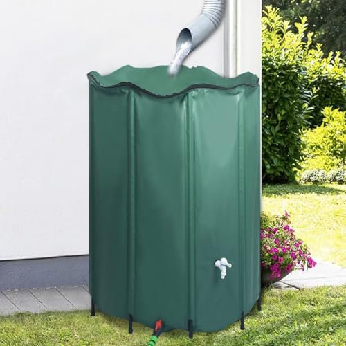 Casa & Giardino,Prato e giardino,Irrigazione e irrigazione,Serbatoio dell'acqua piovana pieghevole con rubinetto 1250 L