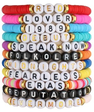 BHSTTNIXP 11 PCS Friendship Bracelet,Fashionable Bohemian Style Bracelets,Colorful Concert Bracelets for Women and Men