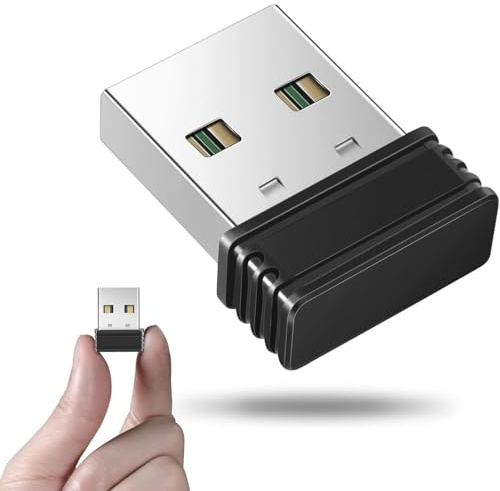1 Pcs Mouse Jiggler Undetectable,USBMouse Mover Jiggler NO Software Required,No Software Plug-and-Play,Driver-Free Mouse Movement Simulator,Prevent Laptop Entering Sleep For Keep Computer Awake(Black)