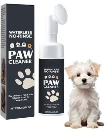 Pfotenreiniger Für Hunde Und Katzen, 100 Ml Hundepfoten Reiniger Paw Foam Cleaner Pet Foot Cleaner Foam Reinigungsschaum Für Haustierklauen, Pfotenreiniger Für Hunde Mit Pfotenschaum