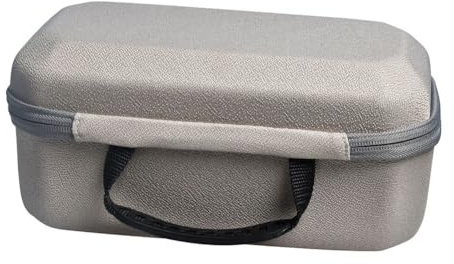 BildeeMait Bolsa protectora de EVA para proyector Magcubic HY300 y HY320, funda de transporte portátil de viaje, caja de almacenamiento rígida gris