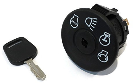 The ROP Shop Neue Zündung Key Switch w/Schlüssel für MTD 725–1741 925–1741 Rasenmäher Traktor