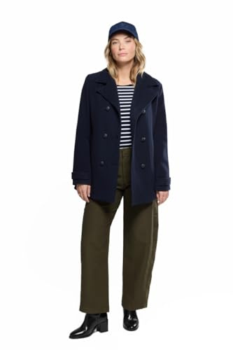 Armor Lux Damen Jacke, Blau (Rich Navy D85), Large (Herstellergröße: 50)