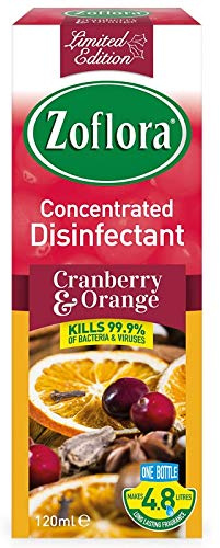 Zoflora Concentrated Disinfectant Cranberry & Orange 250ml