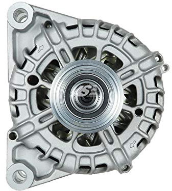 AS-PL A3455S Lichtmaschine 125A Generator LiMa 12V Alternator mit Freilaufriemenscheibe für OPEL Corsa F GRANDLAND X (A18) Crossland X (P17) MOKKA Zafira Life (K0) Combo E Kasten/Kombi (X19)