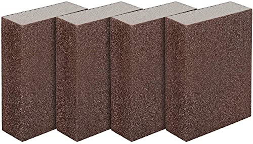 SchleifschwammNass,Trocken Schleifblock Grob,Schleifschwamm Nass- und Trockenschleifblock Fein (Grad 240 bis 320) Schleifpads