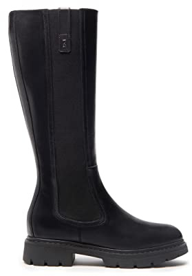 Nero Giardini Stivale in Pelle con Elastico