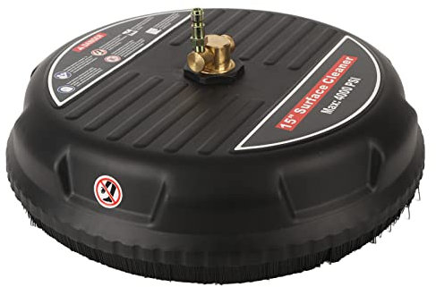 Ausla Superficie 'idropulitrice da 15 Pollici 4000psi con Setole a Spazzola Dura Meccanismo di Rotazione Integrato per Pavimento in PVC Pavimento in Cemento