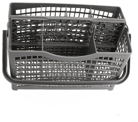 2 in 1 Cutlery Basket Dishwasher Basket Replacement With Handle- Suitable for Many Dishwashers and Dishwashers