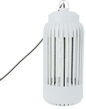 TEmkin Bug Zapper, Lampe électrique Anti-moustiques-Tueur de moustiques à lumière Physique, piège à Insectes Volants, Lampe Anti-moustiques silencieuse (Blanc)