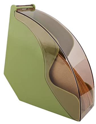 V60s Kaffeefilterhalter, V60s Filterpapierständer, Kaffeefilter-Aufbewahrungsbox mit staubdichter Abdeckung, Kaffeefilterpapierhalter für die Aufbewahrung von Cafés im Home