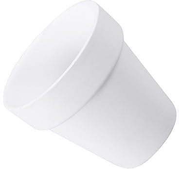 Yardwe Lot de 20 Petits Pots de Fleurs en Terre Cuite Blanche pour Plantes Succulentes pour Décoration de La Maison de Mariage