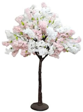 ZONABSQQ Lebensechter Kunstbaum Künstliche Bäume, Simulation Kirschbaum, 150 cm, Kunstbaum, für draußen, drinnen, Garten, Dekoration, Hochzeit, künstliche Pflanzen Dekorationspflanze