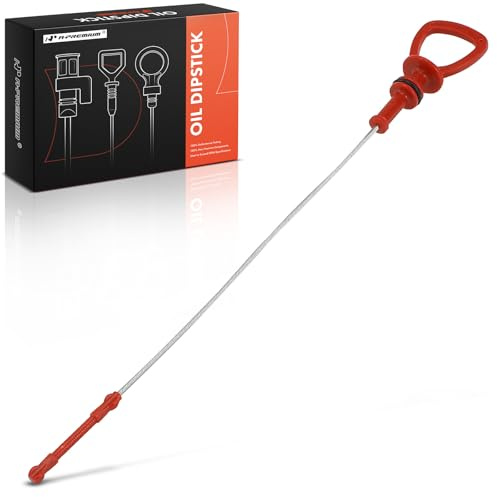 A-Premium Engine Oil Dipstick Dip Stick Compatible with Mercedes-Benz C209 A209 W203 W204 W211 R171 CL203 Series CLK SLK C-Class, 1.8L, 23.03 Inch, Engine Oil Level Dipstick