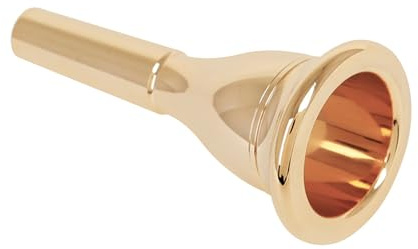 Tuba Mundstück aus Messing, 13, 3mm, Goldfarben, 1 Stück | Integrierte Formgebung, Leicht zu Spielen, Präzise Gefertigt, für Musiker und Ersatzbedarf