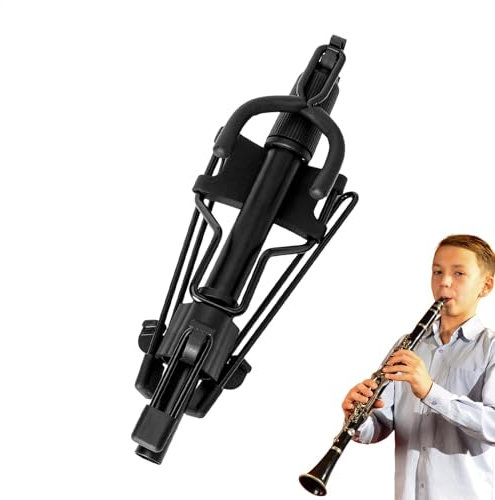 Digitaler Blasinstrumentenständer – Hochfester Eisenständer | Klappbarer Instrumentenständer, Kompakte Blasinstrumentenhalterung, Tragbarer, Verstellbarer Blasinstrumentenständer Für Das Spielen Im In