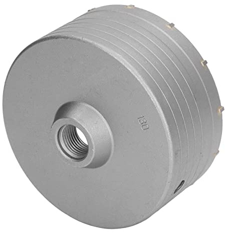 Foret à Noyau de 130mm pour Mur, Foret à Mur Creux pour Béton, Marteau de Climatisation, Outil d'ouverture de Mur de Perçage à Sec