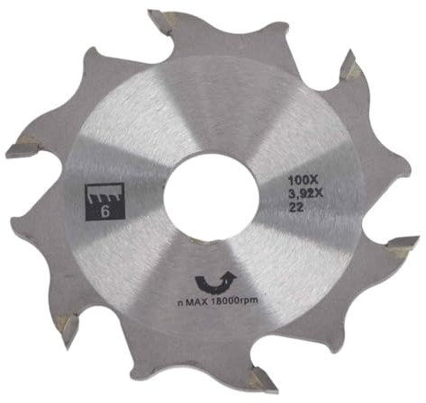 Biscuit Jointer Blade Biscuit Jointer Tooth Blade 100mm / 4inch Carbide Biscuit Jointer Blade Cutter Replacement for Woodworking