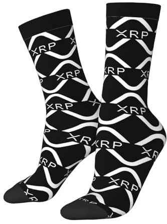 Anzugsocken Ripple-Xrp Socken Antibakterielle Sportsocken Rutschfest Business Socken Für Freizeitaktivitäten Wandern Tennis
