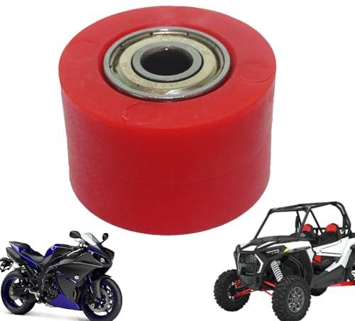 Rollero cadena motocicletas, guía rodillos cadena | Ajustadores, rueda, guía transmisión 8 mm, control deslizante tensores universales para ruedas para la polea callejera: bicicleta y motocross ATV, r