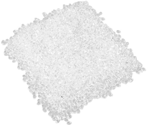 Gogogmee Transparente Thermoplastische Kunststoffperlen Beutel Formbare Vielseitige DIY Polymorphs Pellets zum Erhitzen und Basteln Mehrfach Verwendbare Reparaturmasse für Heimwerker