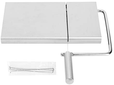 Cikonielf Cheese Slicer Haushalt Edelstahl Käse Schinken Butter Cutter mit Schneiddraht Küche Accesso Kochen Servieren Backwerkzeuge