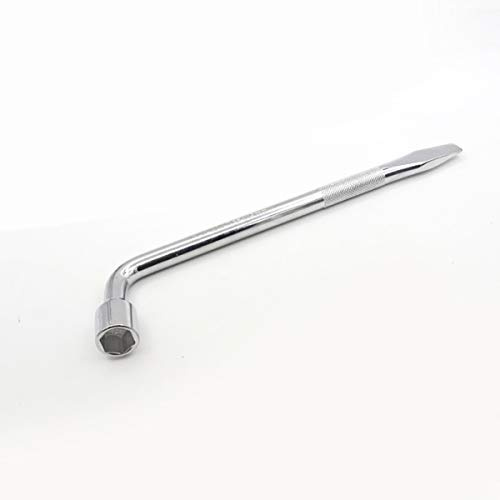 TopHomer Radmutternschlüssel Radmuttern Schlüssel Chrom Vanadium Stahl Sechskantschlüssel Schlüssel für Auto, LKW Reifenräder Reparatur