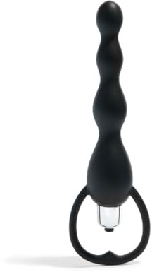 Platanomelón - Vibrador Anal Unisex con Bala Extraíble y 10 Modos de Vibración - Max Negro