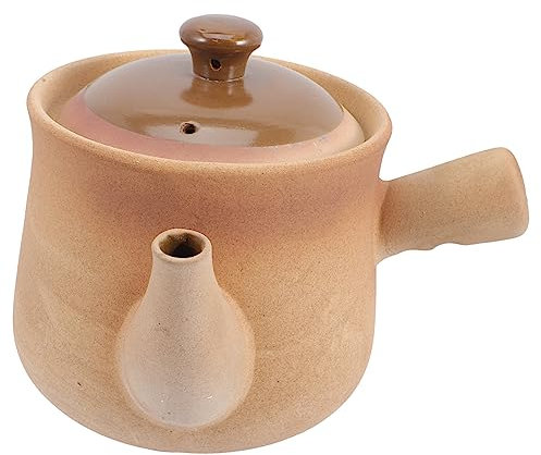 UPKOCH Cacerola Pequeña De Cerámica Para Cocinar Olla De Barro Para Medicina Utensilios De Cocina Para Preparar Remedios Caseros Estufas De Gas