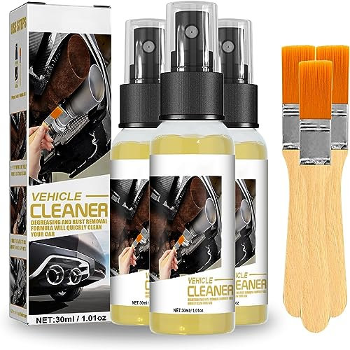 EXQST Leistungsstarkes Rostentfernungsspray mit Pinsel Multi-Effekt Auto Rostentferner Eisenpulver Rostentferner Metall Rostschutzfarbe