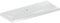 Geberit iCon Light Waschtisch, 120 cm x 48 cm, ohne Hahnloch, mit Überlauf,501837, Farbe: Weiß