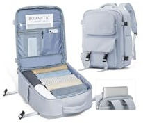 SZLX für Easyjet Handgepäck 45x36x20 Groß Reiserucksack für Flugzeug Handgepäck Tasche Laptop Rucksack 15.6 Zoll mit Schuhfach Reisetasche für Herren Damen Schulrucksack Jungen Teenager