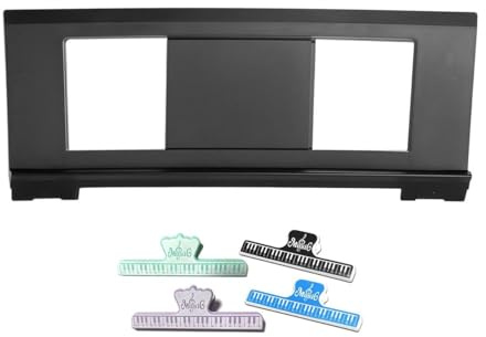 Euousu Music Stand for Sheet Music, Compatible with Yamaha Music Sheet Stand Fit for Multiple Keyboard Models, Stable And Durable, Keyboard Sheet Music Stand