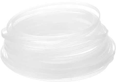 QUARKZMAN Stecche per Corsetti PP, 1 Rotolo 1,5 mm x 20 Iarde, Stecche per Corsetti Colla Morbida per Abiti Sposa, Creazioni Fai Te, Borse, Cappello (Trasparente)