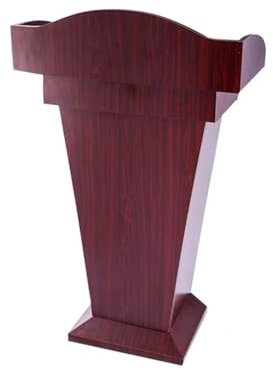 GXJBGYUSFT Rednerpult aus Holz, Rednerpult aus massivem Holz, Konferenzraum-Podium, Rezeptionstresen mit Stauraum und robuster Basis
