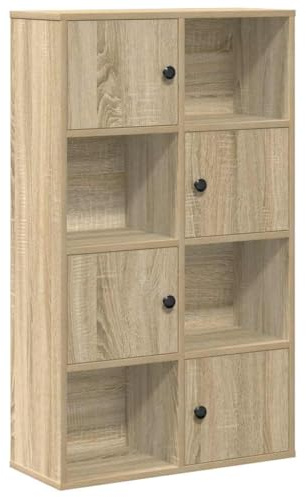 vidaXL Bücherregal Sonoma-Eiche 60x24x101,5 cm Holzwerkstoff