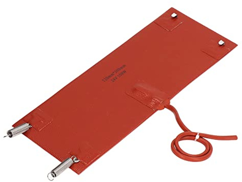 Silikon-Heizkissen, Heizkissen für Lebensmittel, 300 X 120 Mm, Wasserdichte 100-W-Schnellheizmatte für Fahrzeug- und Industriemaschinenanwendungen (DC24V)