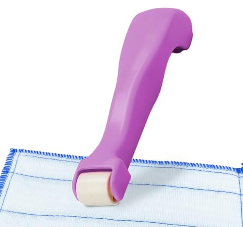 Rodillo de costura - rodillo manual - rodillo de presión de tela | Rueda de herramientas de coser de papel pintado, prensado de tela y costura de costura, para el hogar para agarrar