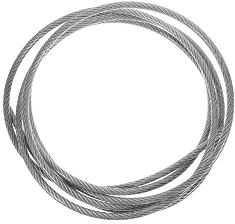 BUGUUYO Cable De Acero Inoxidable De 3/8 X 15 Para Uso Intensivo En Escenarios