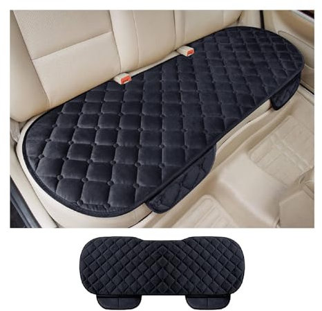 Coprisedile Posteriore Universale Morbido e Traspirante - Cuscino Protettivo per Sedili Auto Confortevole - Lungo Cuscino per Interni